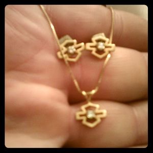 Harley Davidson Stamper 10kt Gold with Diamond Set